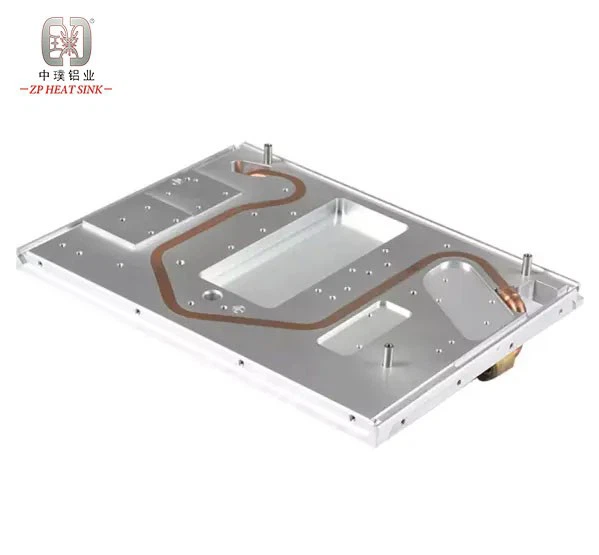 Copper Pipe Aluminum Liquid Cold Plate For Laser