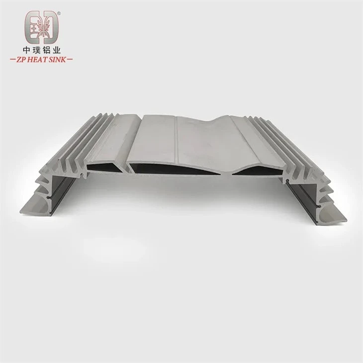 Custom Special-shaped Heat Sink Extruded Aluminium Enclosure