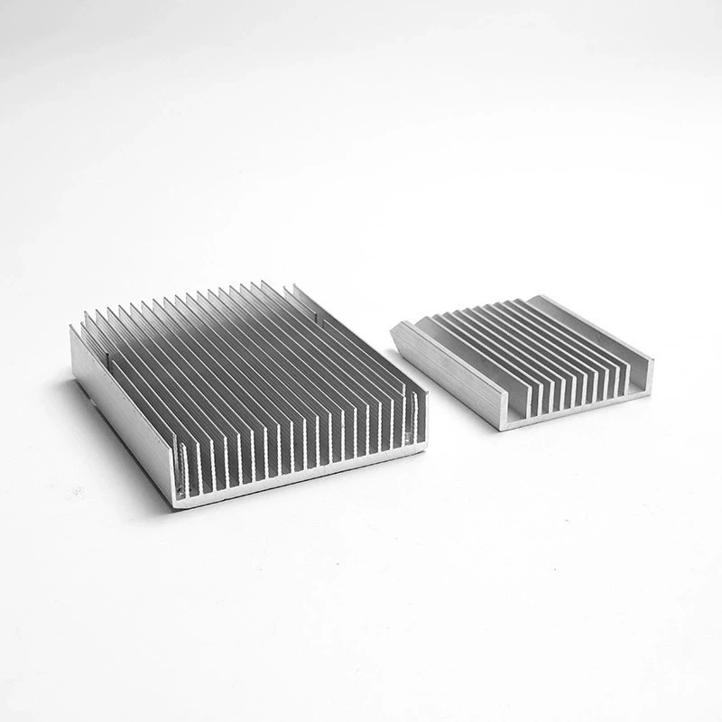 Dual Side Guard High-Density Extruded Aluminum Heat Sink Series suppliers