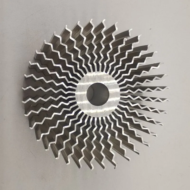 Non-Standard Round Heat Sinks-Custom Aluminum Cooling For Any Application factory