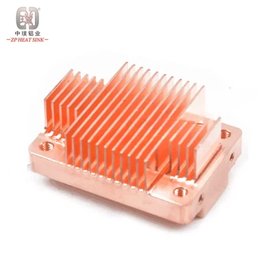 Copper radiator heatsink for mining LED lighting 2 Copper radiator heatsink for mining LED lighting 2