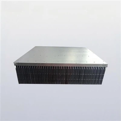 Custom Aluminum Hollow Inserted Fin Heatsink | Integrated Thermal Solution For High-Flux Applications