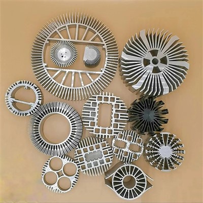 Custom OEM Aluminum Stamping Heat Sink Parts Electronics Plate Heatsink